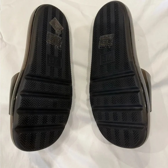 Tory Burch Black Slide Sandals - Picture 4 of 5